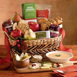 Harvest Fruit and Food Gift Basket