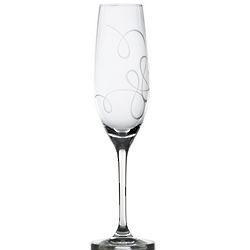 Love Story Crystal Champagne Flute Glass