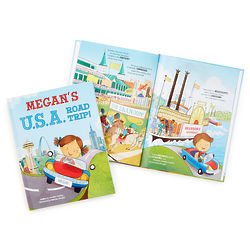 USA Road Trip Personalized Children's Book