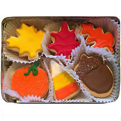 18 Fall Colors Sugar Cookie Gift Tin