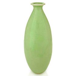 Seadrop Celadon Ceramic Vase