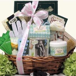 Hands and Feet Specialty Spa Birthday Gift Basket