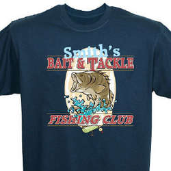 Fishing Club Personalized T-Shirt