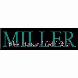 Personalized Family Name and Children's Name Sign