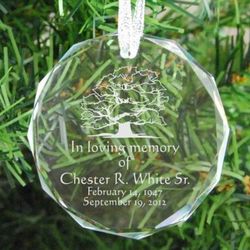 Memories of Dad Personalized Ornament