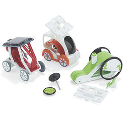 Solar Mini Eco Toy Car Set