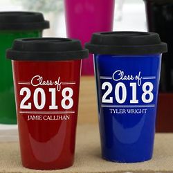 Personalized Graduation Travel Mug