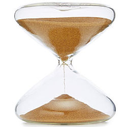 Gold Productivity Timing Hourglass
