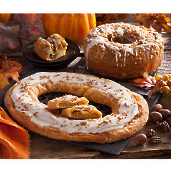 Pumpkin Patch Kringle and Coffee Cake Duo