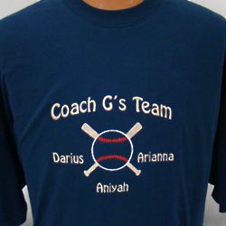 Baseball Team Personalized Family Shirt