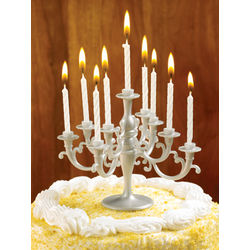 Cake Candelabra with Candles