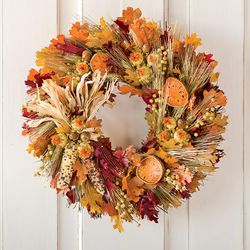 Fall Harvest 22" Wreath