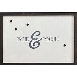 Magnetic Me and You Fabric Board