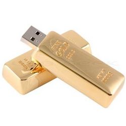 USB Gold Bar Flash Drive