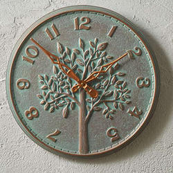 Indoor Outdoor Tree of Life Clock