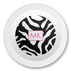 Personalized Zebra Melamine Bowl