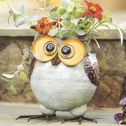 Small, Durable, and Cuddly Owl Planter