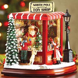 Santa's Toy Shop Music Box