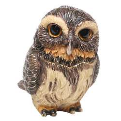 Pygmy Owl Trinket Box