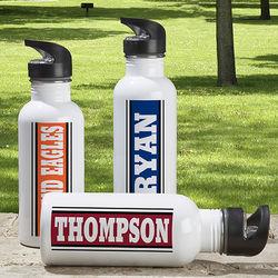 You Name It Personalized Aluminum Sports Water Bottle