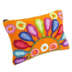Cheerful Colors Wool Cosmetic Bag