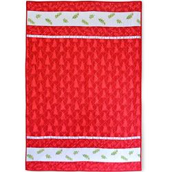 'Tis the Season Quilted Reversible Throw