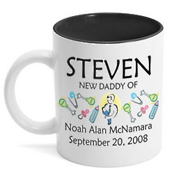 New Daddy Personalized Mug