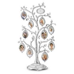 Satin Silver Heritage Tree Picture Frame