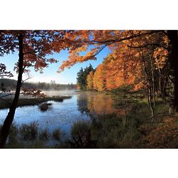 October Morning on the Cisco Chain Landscape Photographic Print