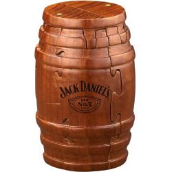 Jack Daniel's Barrel 3D Wooden Puzzle