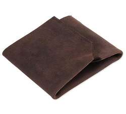 Trifold Men's Chestnut Leather Wallet