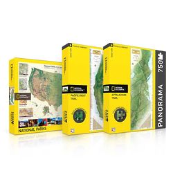 3 Parks & Trail Map Jigsaw Puzzles