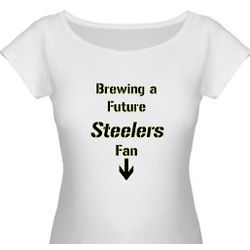 Future Steelers Fan Maternity T-Shirt