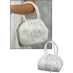 Embroidered First Communion Purse