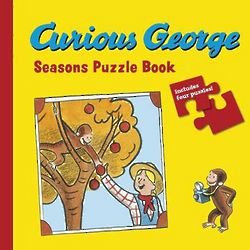 Curious George Seasons Puzzle Book