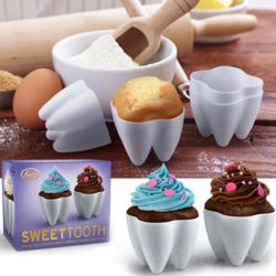 Sweet Tooth Cupcake Molds