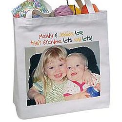 Personalized Lots and Lots Photo Tote Bag