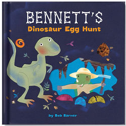 Personalized Dinosaur Egg Hunt Children's Storybook