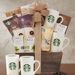Starbucks Coffee and Tazo Tea Gift Basket
