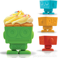 Yumbot Robot Cupcake Molds