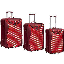 Crazy For Dots 3-Piece Luggage Set