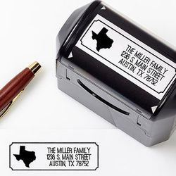 Personalized Home State Self-Inking Stamper