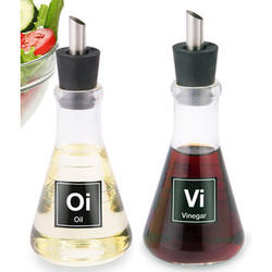 Chemistry Oil and Vinegar Cruet Set