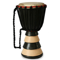 Black and White Beat Kpanlogo Drum