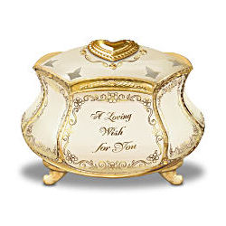 A Loving Wish For You Recordable Porcelain Keepsake Box