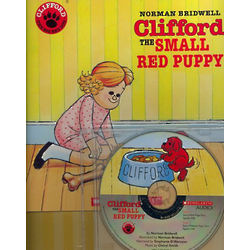 Clifford the Small Red Puppy Book with CD