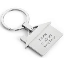 Our First Home Engravable Key Chain