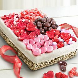 Valentine Sweets Assortment Gift Basket