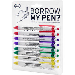 Borrow My Pen? Humorous Ballpoint Pens