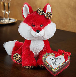 You're A Fox! Plush Animal with Chocolates